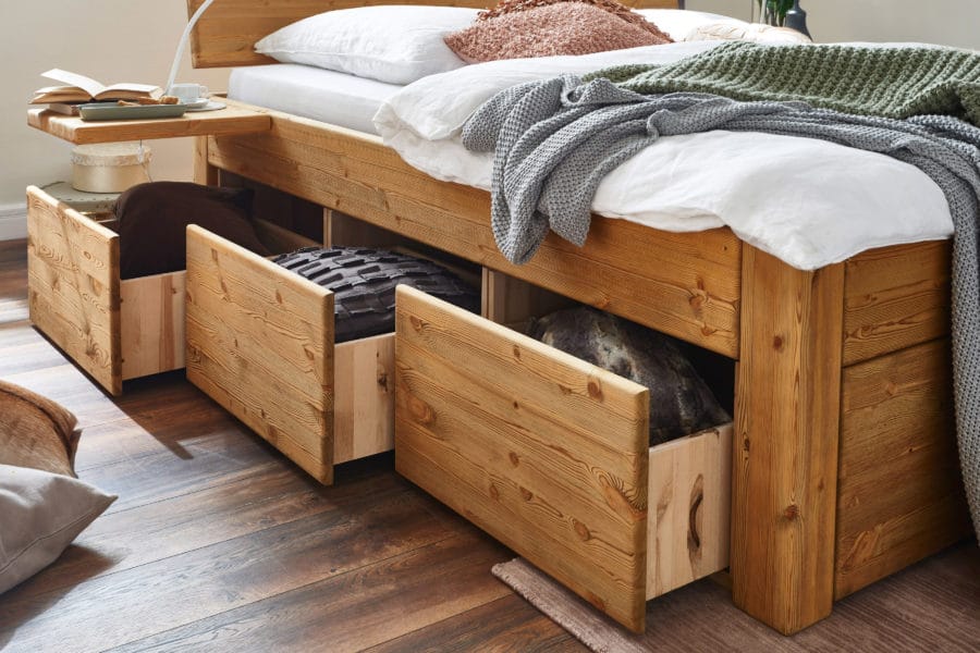 Easy sleep bed met laden • Noordkaap Meubelen